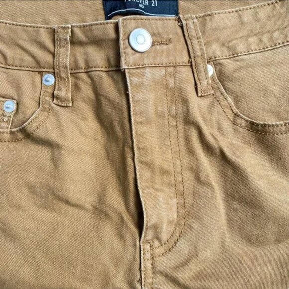 Camel Colored Men's Skinny Jeans - Picture 5 of 5